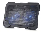 Conceptronic THANA ne&scaron;iojamojo kompiuterio au&scaron;inimo padėklas, tinka iki 15,6 colių, 2 ventiliatoriai
