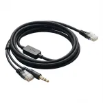 Adapterinis kabelis Helos suderinamas su Jabra 14201-10 &ndash; ausinių prijungimas prie stalinio telefono