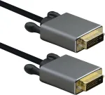 DVI laidas Helos PREMIUM DVI-D 24+1 ki&scaron;tukas-ki&scaron;tukas 4K 5,0 m juodas
