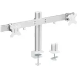 InLine Aliumininis monitorių stovas ant stalo 2 monitoriams iki 32 colių, 8 kg