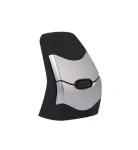 BakkerElkhuizen DXT 2 Precision Mouse belaidė, ambidekstrinė, vertikalaus dizaino, lazerinė, RF belaidis + Bluetooth, 2000 DPI, juoda, pilka