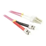 Synergy 21 5.0m OM4 LC - ST - LC - ST - M&auml;nnlich/m&auml;nnlich - OM4 - Violett (S216292)