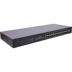 InLine Gigabit tinklo jungiklis 24 prievadai, 1Gb/s, 48,26 cm (19 colių), 1U, metalinis, be ventiliatoriaus