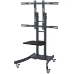 VALUE &ndash; Mobilus stovas LCD/plazminiams ekranams ir DVD grotuvams &ndash; juodas &ndash; 82&ndash;254 cm (32&ndash;100 col.)