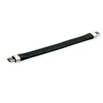 ROLINE 11.02.9054 USB kabelis 0,11 m USB 3.2 Gen 2 (3.1 Gen 2) USB-C juodas