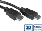 VALUE HDMI laidas 3 m, ekranuotas, 19 kontaktų (M-M), juodas (11.99.5733)