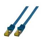EFB-Elektronik RJ45 jungiamasis kabelis Cat.6A S/FTP LSZH Cat.7 žaliava mėlyna 5m (MK7001.5BL)