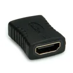 ROLINE - Buchse-/Steckerwandler f&uuml;r Video/Audio - HDMI - HDMI, 19-polig (W) - HDMI, 19-polig (W) - Schwarz (12.03.3151)