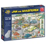 Dėlionė Jumbo Jan van Haasteren &bdquo;Jumbo geht einkaufen&ldquo; 1000 dalių (20028)