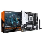 GIGABYTE B840M GAMING PLUS WIFI6E pagrindinė plok&scaron;tė - AMD Ryzen 9000 procesoriams, 8+2+2 fazių VRM, iki 8200MHz DDR5(O.C), 2xPCIe 4.0 M.2, Wi-Fi 6E, 1GbE LAN, USB 3.2 Gen 2