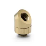 Kampinė 45&deg; sukama jungtis BitsPower Artemis &ndash; Stardust Gold