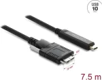 Delock 83629 aktyvusis optinis USB kabelis, USB Type-C į Micro-B, 10 Gbps, 7,5 m