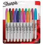 Sharpie Fine marker 18 vnt. Smulkus antgalis Įvairiaspalvis