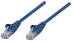 Intellinet 326018 LAN jungiamasis kabelis, Cat5e, U/UTP, RJ45, formuotas, be kabliukų, 20 m, mėlynas