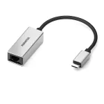 Marmitek 08373 USB-C į RJ-45 Ethernet adapteris, juodas/sidabrinis