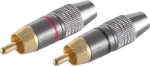 shiverpeaks BS52024-SET RCA jungtis, pilka