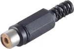 Jungtis RCA tiesi ShiverPeaks BS51500-S juoda