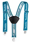Makita E-05402 juodi segtukai su dirželiais, mėlyni