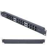 Extralink PoE Injector 12 prievadų 12x 100Mb/s RJ45, montuojamas į stelažą