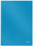 Leitz Notebook Solid kietas vir&scaron;elis A4 linijuotas 90 g 80 lapų, mėlyna
