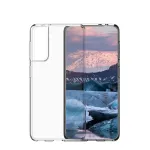 dbramante1928 Greenland Clear Soft Case Galaxy S21+ permatomas mink&scaron;tas dėklas