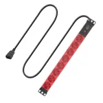 Maitinimo paskirstymo įrenginys ACT PD3004 19 colių C14 IEC60320 su 8 F tipo lizdais, 3 m H05VV-F 3G1.0, 230 V 10 A