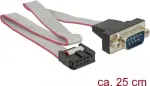 C2G Cat6a Booted Shielded (STP) tinklo jungiamasis laidas - jungiamasis laidas - RJ-45 (M) į RJ-45 (M) - 0,5 m - STP - CAT 6a - liejinis, su apsauga nuo užkabinimo, vytas - pilka