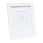 Vieno paveikslo rėmelis Deknudt S66KF1 P1 Baltas MDF Stiklas Medis 30x40
