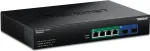 TRENDnet TPE-BG5062 6 prievadų jungiklis 240W 2.5G GaN Power PoE++ su 10G SFP+ prievadu