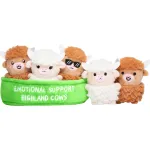 Just Play Emotional Support Highland Cow Plush Toy &ndash; Rudas, 10 colių