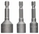 Bosch smūginių antgalių rinkinys 3 vnt. 50 mm 8 10 13 mm 2608551078