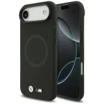 BMW M FW Metal Logo MagSafe dėklas, skirtas Apple iPhone Air, juodas