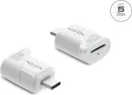 Delock Mini Card Reader USB Type-C, skirtas Micro SD atminties kortelėms