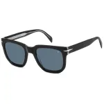 DAVID BECKHAM DB-7118-S-7C5 Vyri&scaron;ki stačiakampiai acetatiniai akiniai nuo saulės Havana Brown 52mm