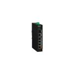 BCS-L-SP0401G-1SFP(2) 5 prievadų nevaldomas PoE+ jungiklis (4 PoE prievadai, 1 SFP kylantis ry&scaron;ys)