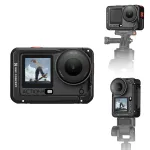 KF Frame Mount Camera Cage, skirtas DJI Osmo Action 6, metalinis, juodas, KF12.0026