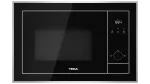 Teka ML 8200 BIS juoda įmontuojama mikrobangų krosnelė su griliu 20 L 700 W
