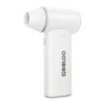 GOOLOO F3 elektrinis pūstuvas, be&scaron;epetėlis variklis, 150 000 aps./min, 5000mAh, 52 m/s, baltas