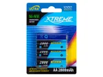 BLOW įkraunama baterija R6 NiMH AA 2800mAh XTREME 4 vnt.