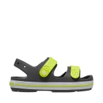 Crocs Crocband Cruiser vaiki&scaron;kos sandalai Graphite Yellow 32-33 dydis