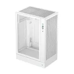DeepCool CH170 PLUS WH Midi Tower PC korpusas, Micro ATX, be maitinimo &scaron;altinio, 4 i&scaron;plėtimo angos, baltos spalvos