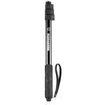 Manfrotto MPOLEVR aliumininis prailginimo strypas 360&deg; ir veiksmo kameroms, 4 sekcijos, 66-200 cm, juodas