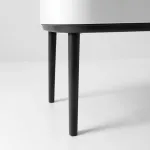 Brabantia Bo Touch Bin 3 x 11 L, baltas