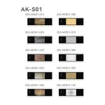 Godox AK-S01 Gobo skaidrių rinkinys AK-R21 projekcijos priedui (10 metalinių ra&scaron;tų)