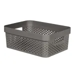 CURVER Infinity Recycled Box 11L 36x27x14cm Dark Grey