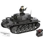 Konstruktorius Cobi Panzerkampfwagen II Ausf. F &mdash; 813 dalių, juodas, nuo 9 m.