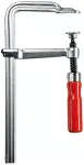 F tipo spaustuvas BESSEY GS20 20 cm aliuminis raudonas
