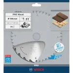 Bosch 2608837702 PRO Wood Cordless pjovimo diskas, &Oslash; 184 mm, 24 dantys, 20 mm kiaurymė