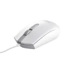 Trust TM-101W optinė pelė &ndash; ambidekstrinė, 3 mygtukai, USB laidinė, balta 25320