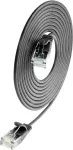 Wirewin PKW-LIGHT-K6 3.0 SW - Cat.6 Slim-Light tinklo kabelis, U/UTP, 3,0 m, juodas